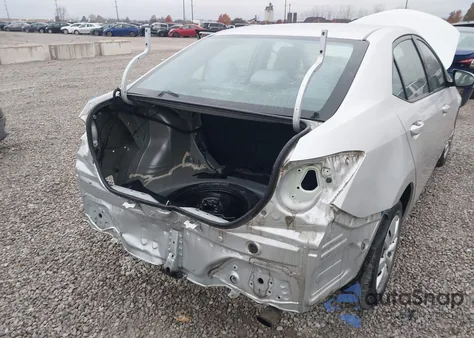 2016 Toyota Corolla Le from USA, damaged, VIN 2T1BURHE4GC622957